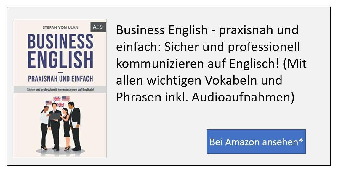 Business English, Englisch lernen, Vokabeln