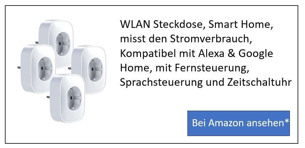 Steckdose, Messsteckdose, WLAN, Smart Home